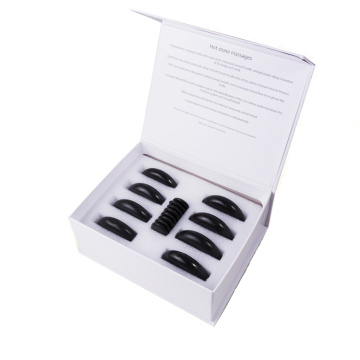 Spa kit de massagem com pedras vulcânicas naturais conjunto de massagem com pedras quentes